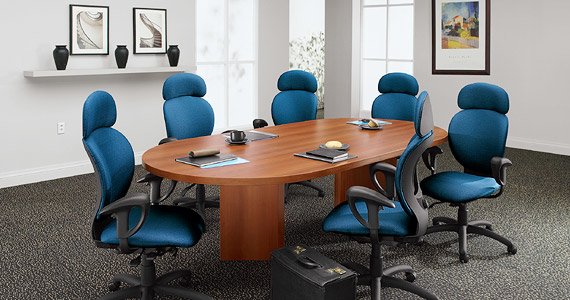 Adaptabilities - Boardroom Table - Global, Laminate Tables