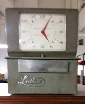 Vintage Latherm Time Recorder