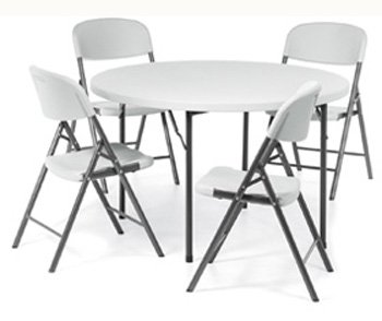 Lite-Lift II Round Folding Table, Office Tables, North York, Toronto