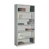 6 Shelf Metal Bookcase 