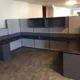 Used Dual L Shaped Workstation, 
