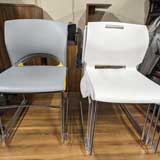 Global Duet Armless Stacking Chair 
