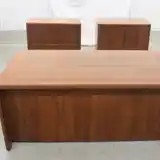 Standard Desk with Credenza & Lateral File, 