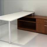 Wedge L Shape Desk 