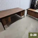 Leif Jacobsen Desk with Credenza Set, 
