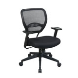 Professional Black AirGrid® Back Managers Chair 
