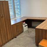 U Shape Modesty Panel Desk 