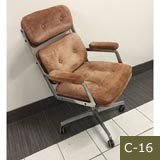 Chromed Office Chair 