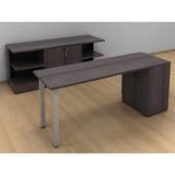 Desk and Credenza Station 