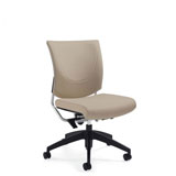 Graphic Upholstered Posture Back, Armless 