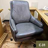 Leif Jacobsen Executive Horn Chair 