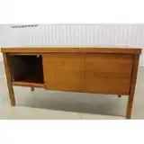 Lief Jacobsen Rosewood Credenza – 3-Door Bookmatched, 
