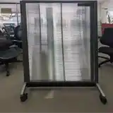 Used Polycarbonate Folding Portable Partition, 
