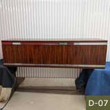 Rosewood Wall Mounted Credenza 
