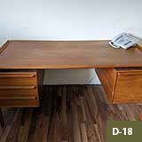 Scandinavian Teak Desk 