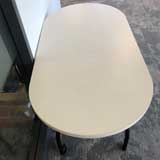 Used White Boardroom Table 