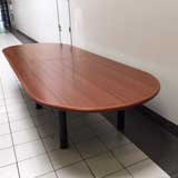 Used Wood Veneer Boardroom Table 