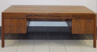 Rosewood & Walnut Set, Office Rental Desk, North York, Toronto