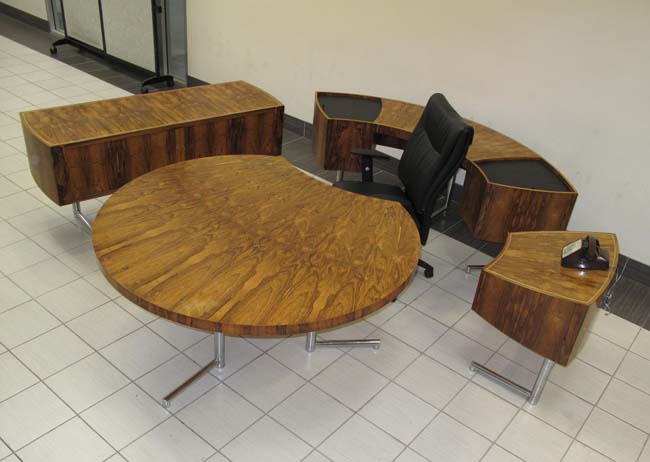 Leif Jacobsen Rosewood Office Set, Office Rental, North York, Toronto