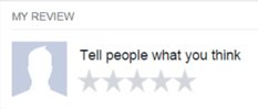 Write a review button