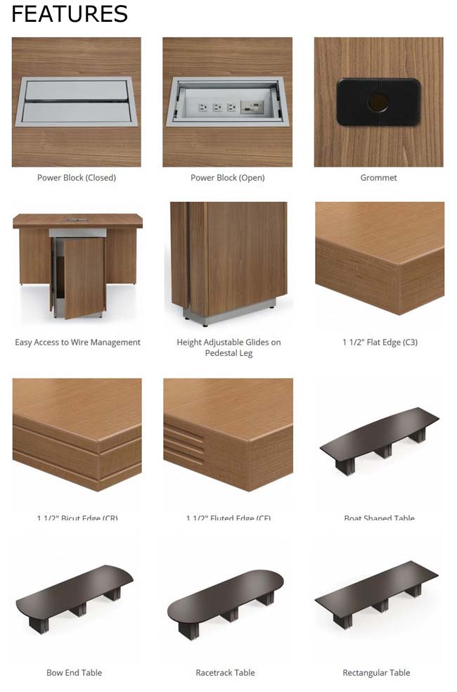 Desk Handle Options