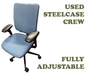 USed Stellcase Crew chairs in Toronto